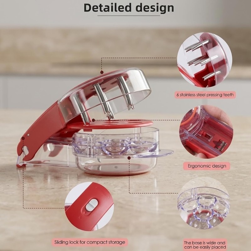 Cherry Pitter Tool 6 Cherry Pit Remover Stainless Steel Olive Pitter Red gallery