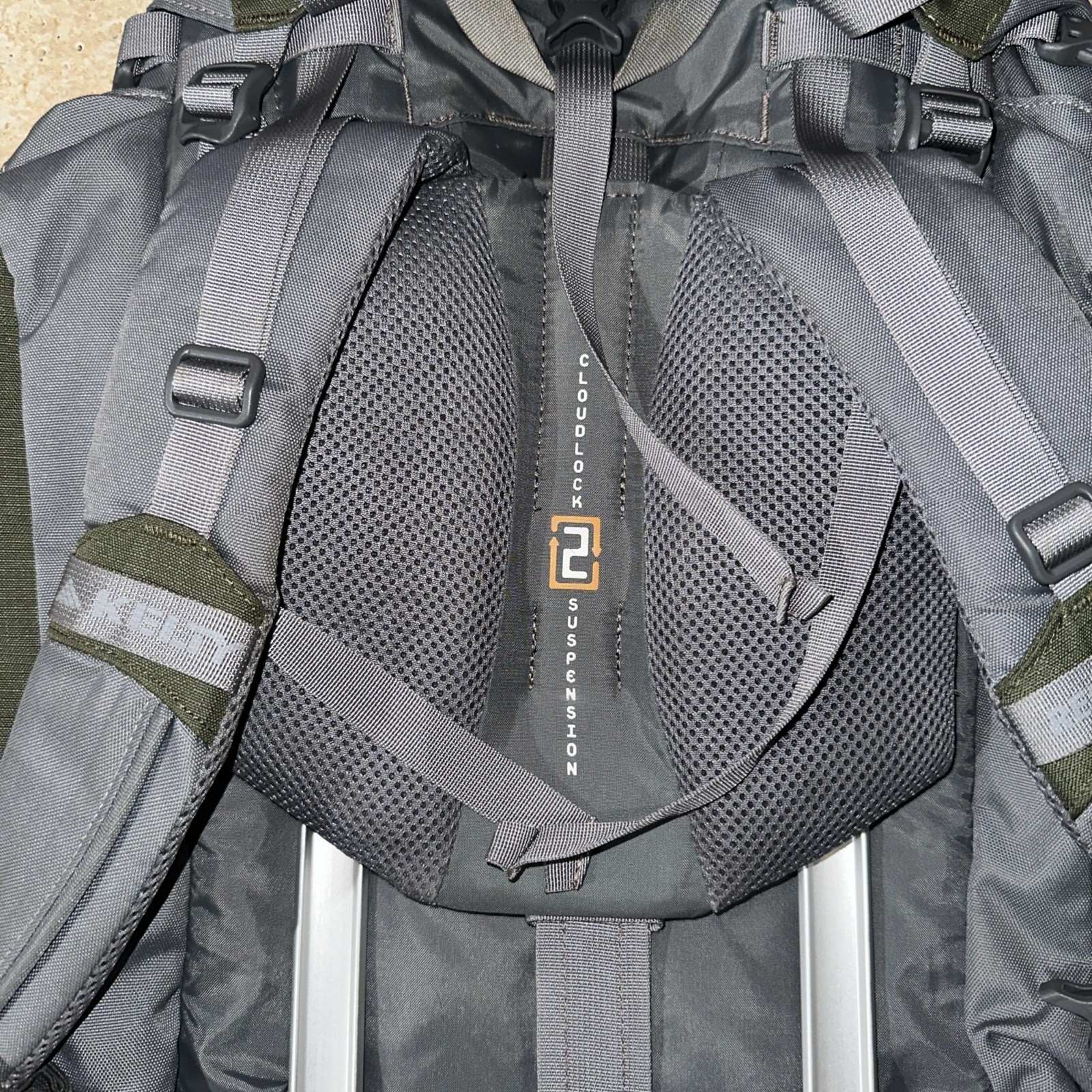 Redcloud 5000 ST Hiking Backpack Green Camo Large Capacity Outdoor Pack 4