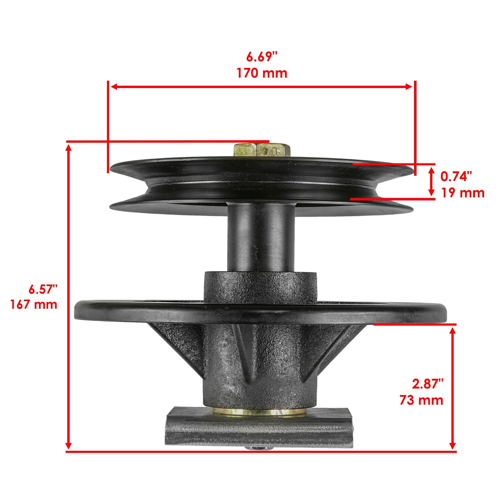 52" Deck Spindle & Blade For Toro Z Master Z153 Z150 Z149 Time Cutter ZX 18-52ZX gallery