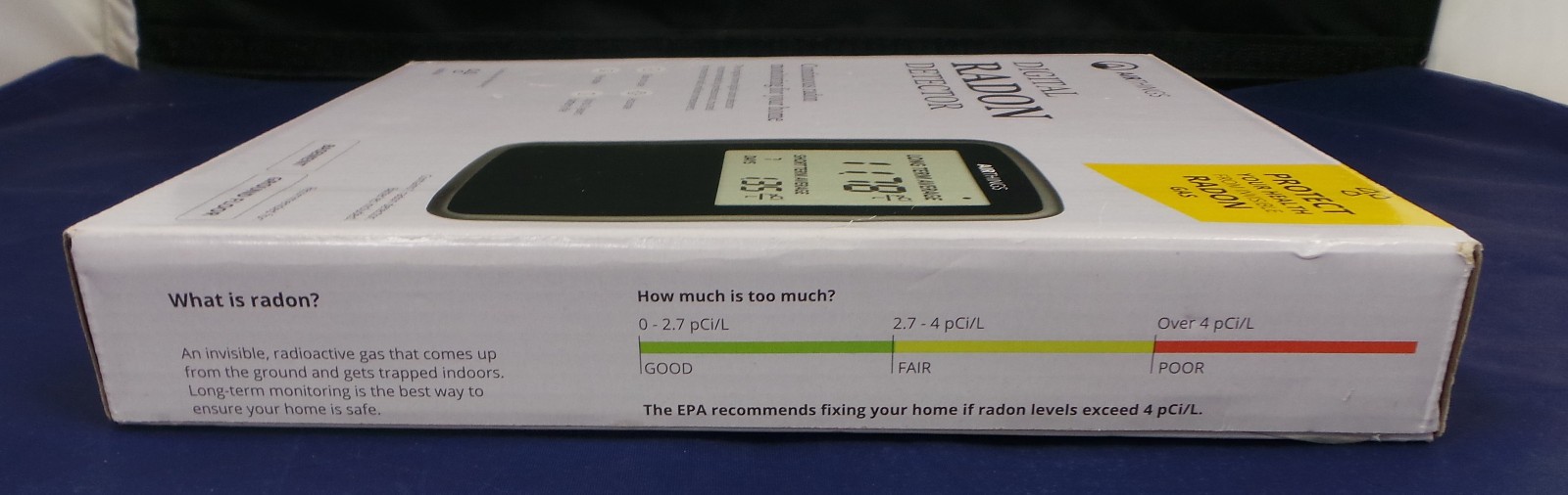 AirThings Portable Handheld Digital RADON Detector! 2350 Home Basement BRAND NEW gallery