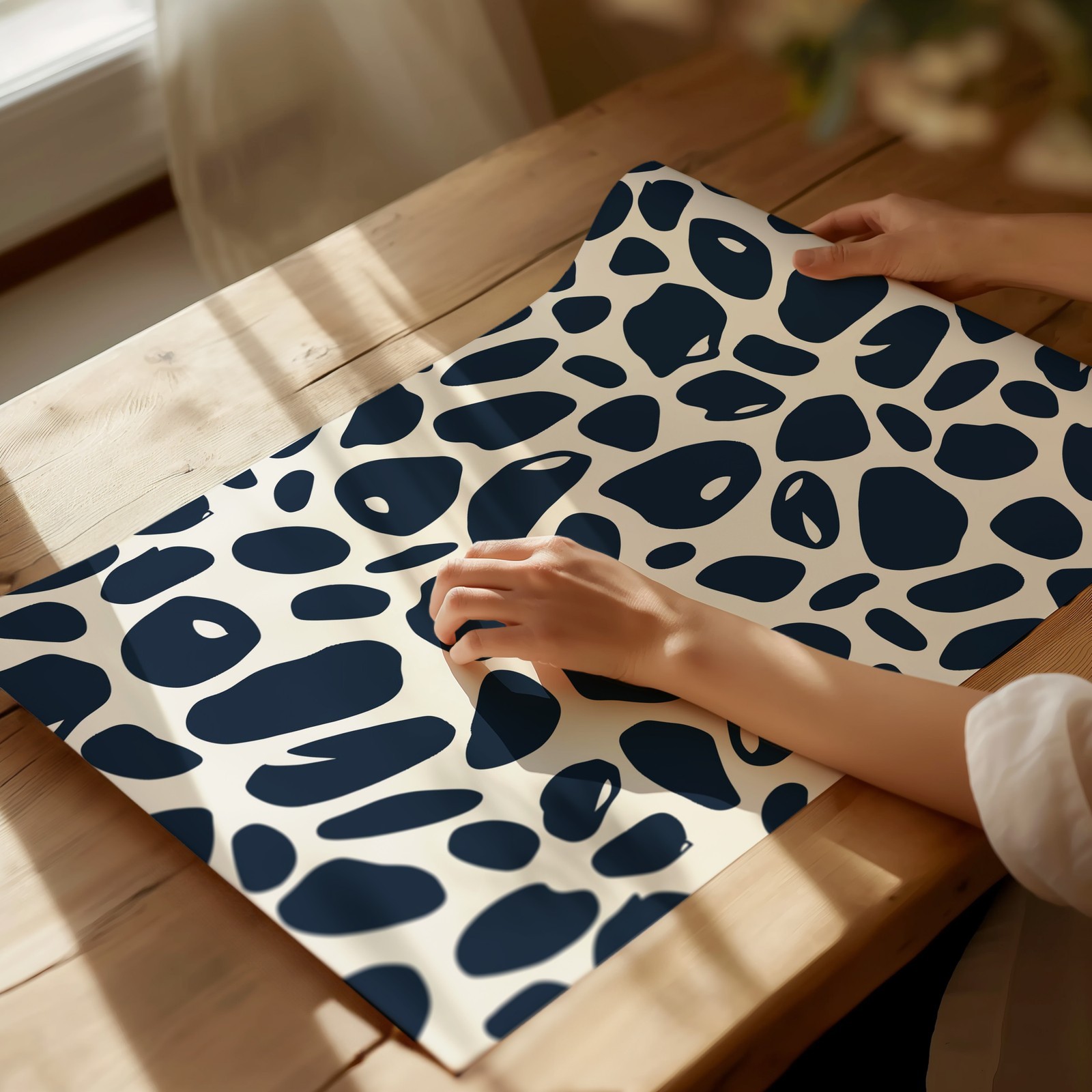 Modern abstract pattern wall art, minimalist decoration, abstract gallery