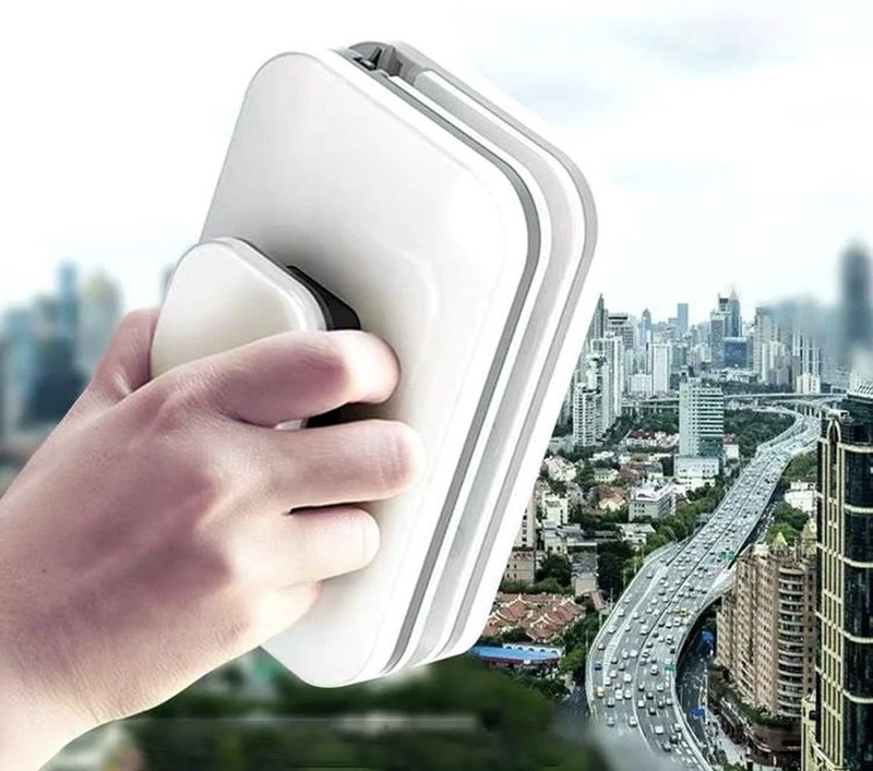 Double Sided Magnetic Window Cleaner Glass Wiper Cleaning for 3 to 10mm Glasses gallery