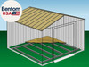 Floor Frame Kit for 10 X 12 and 10 X 14 Ft Sheds gallery