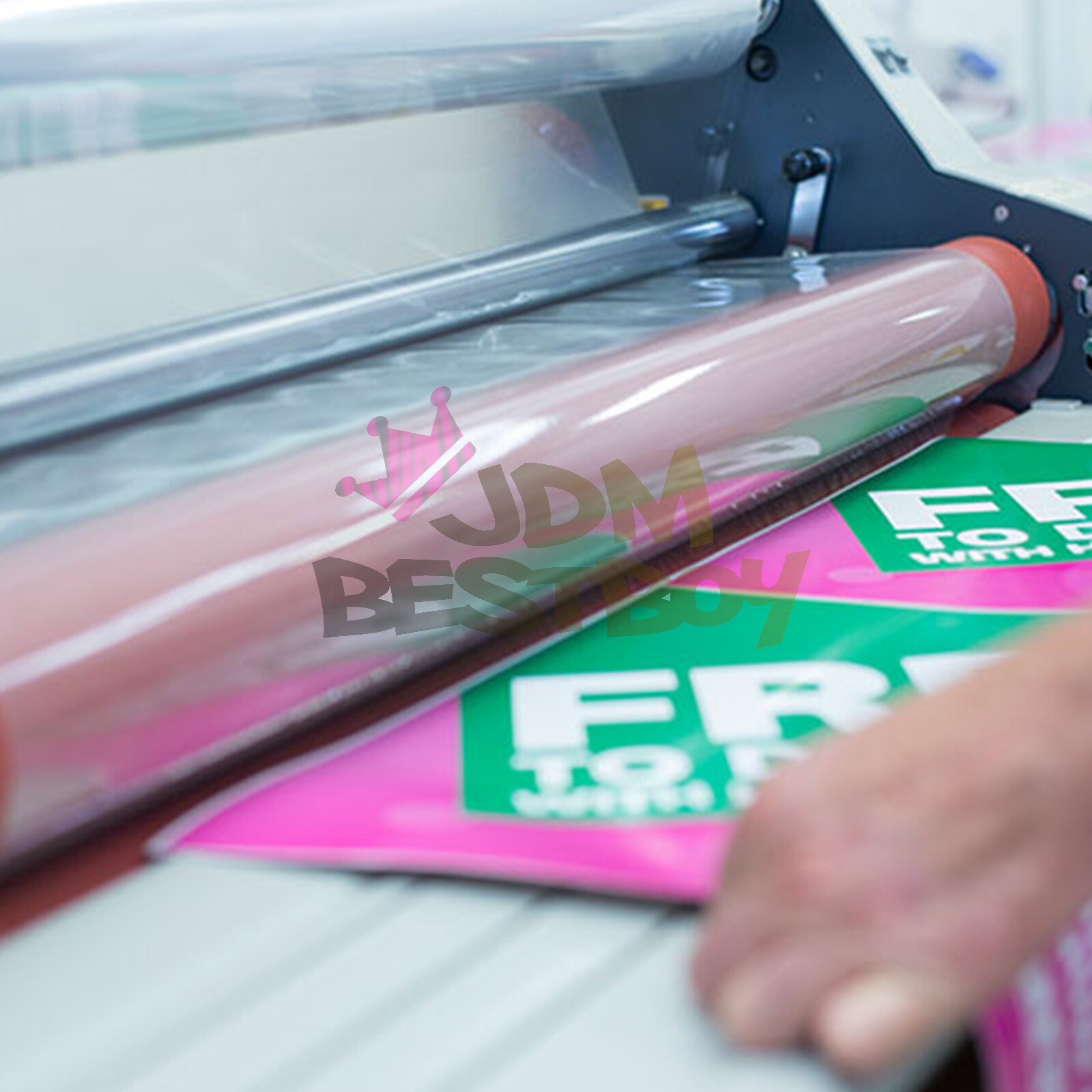 Cold Laminating Film Matte Clear Monomeric 3 mil Lamination Poster Sign Decal gallery
