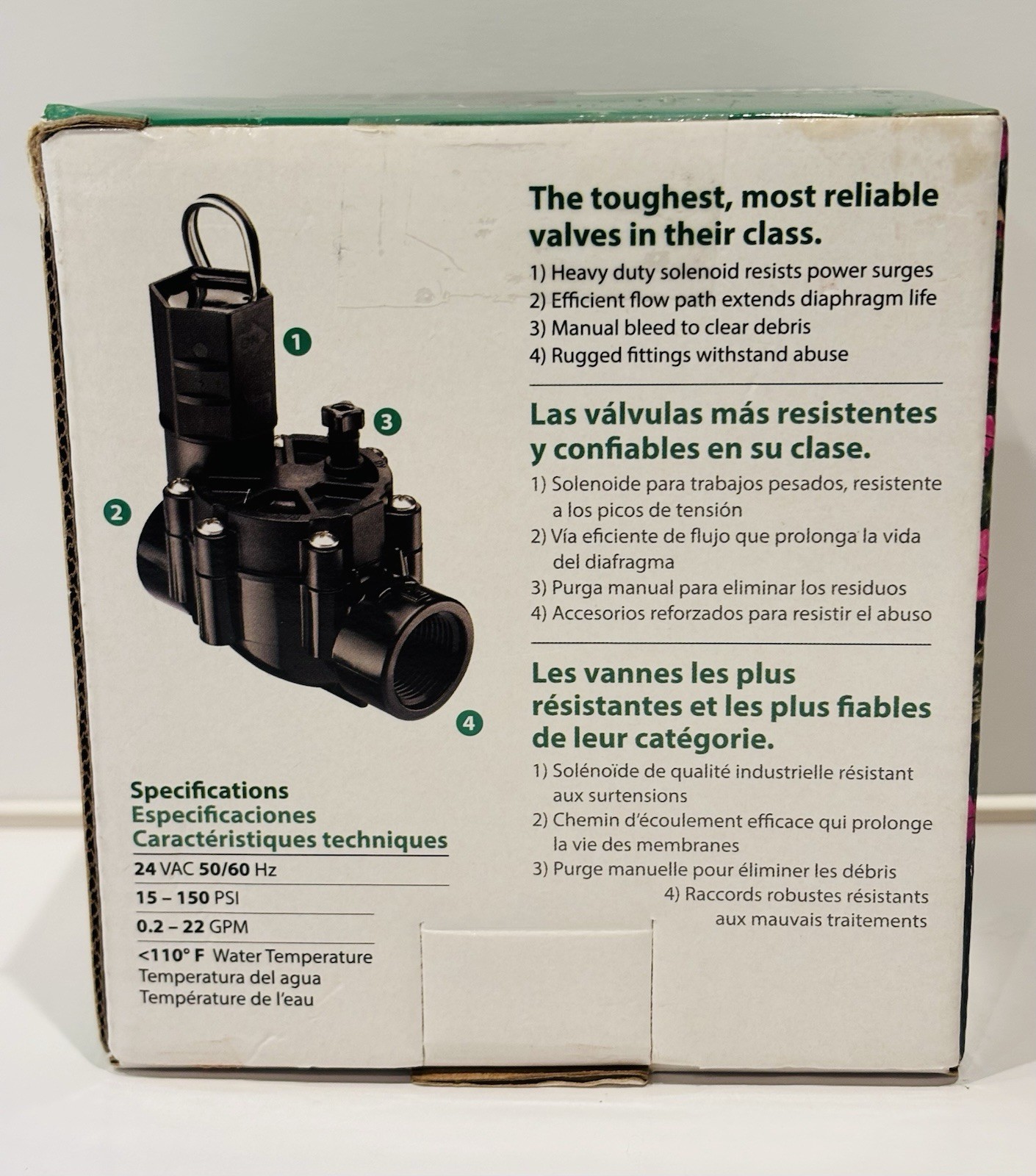 Rain Bird 3/4” Heavy Duty In-Line Valve, CPO75 gallery