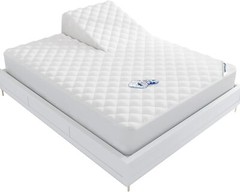 Waterproof Split Top Mattress Pad Protector for Adjustable Bed 34″ from Head