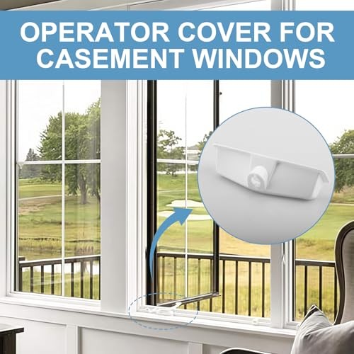 Operator Cover for Brixwell Window Operators, 5-7/32" Length, 1-1/8" Height gallery