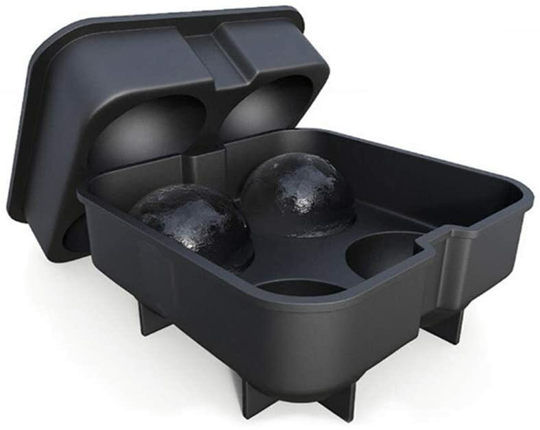 Silicone 3D Ball ICE Cube Tray Maker Round Ball Sphere Mold Whiskey Cocktails gallery