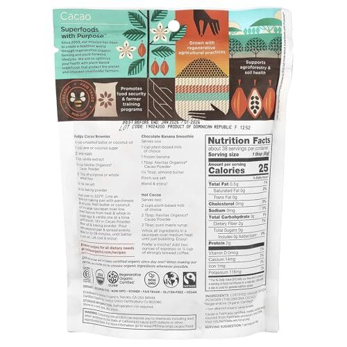 Navitas Cacao Powder Org Assorted Flavor Names , Sizes gallery