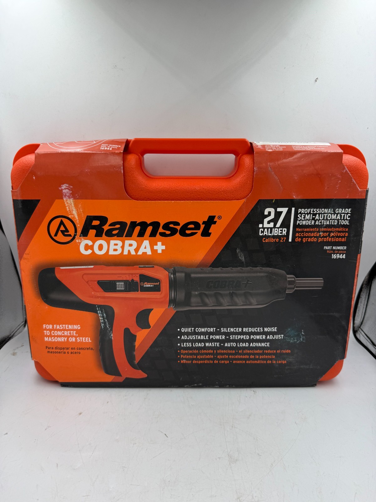 Ramset Cobra+ 0.27 Caliber Semi-Automatic Powder Actuated Tool Model 16944 gallery