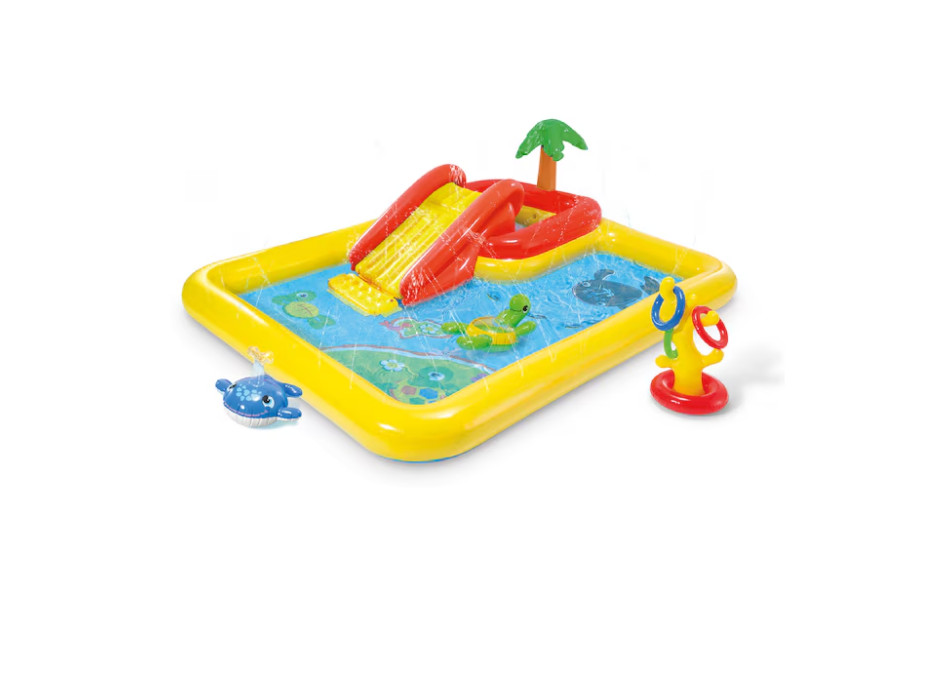 Intex 100 Inchesx77 Inches Inflatable Ocean Play Center Backyard Toddler Kiddie gallery