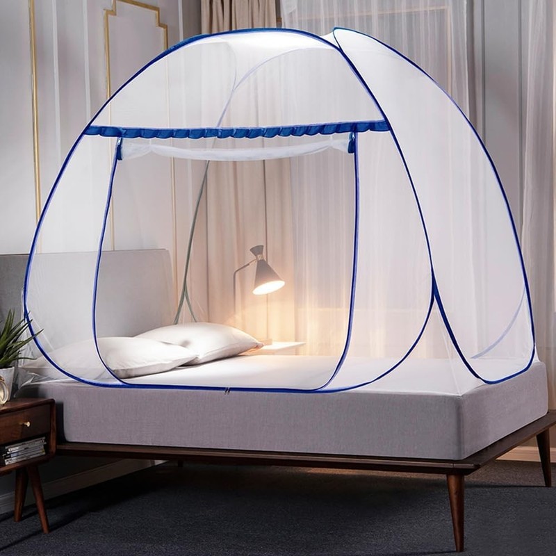 Pop Up Yurt Mosquito Net Summer Encrypted Bedroom Installation-free Mosquito Net gallery