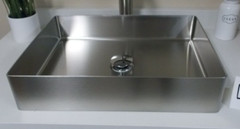 Eden Bath Rectangular Stainless Steel Vessel Sink (EB_SS002SV, D549)