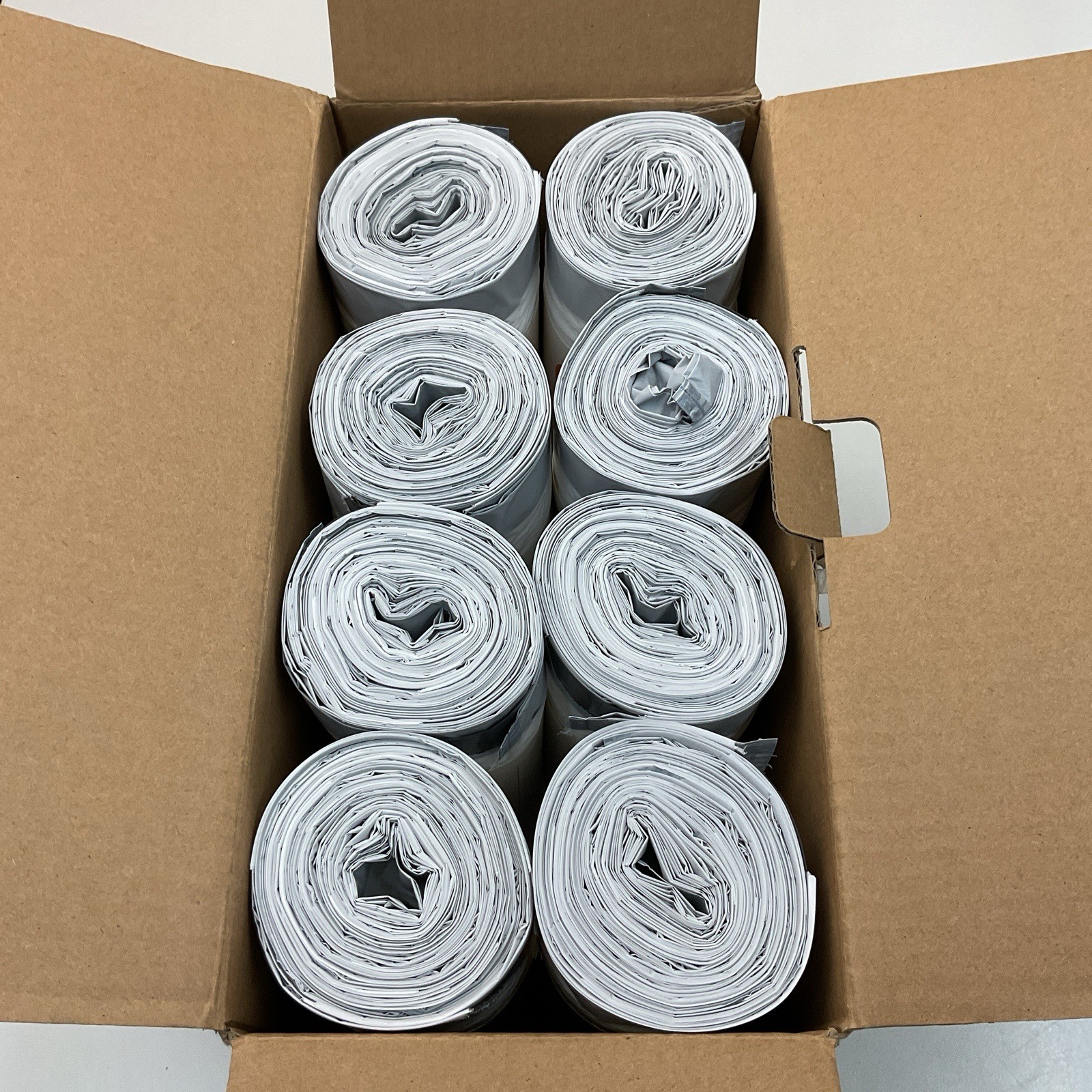 simplehuman Custom Fit Liners Trash Bags Size H, 30-35L - 8 PACK, 30 Liners/roll gallery