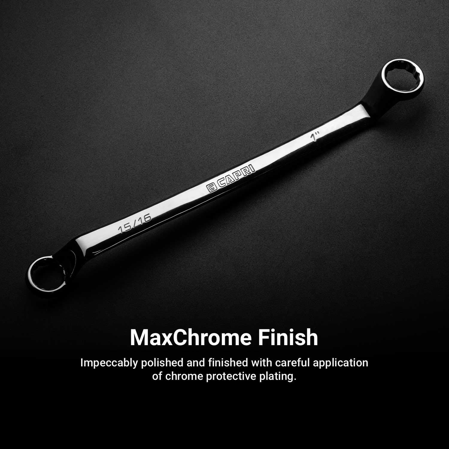 1/4 X 5/16 In. 75degree Deep Offset Double Box End Wrench gallery