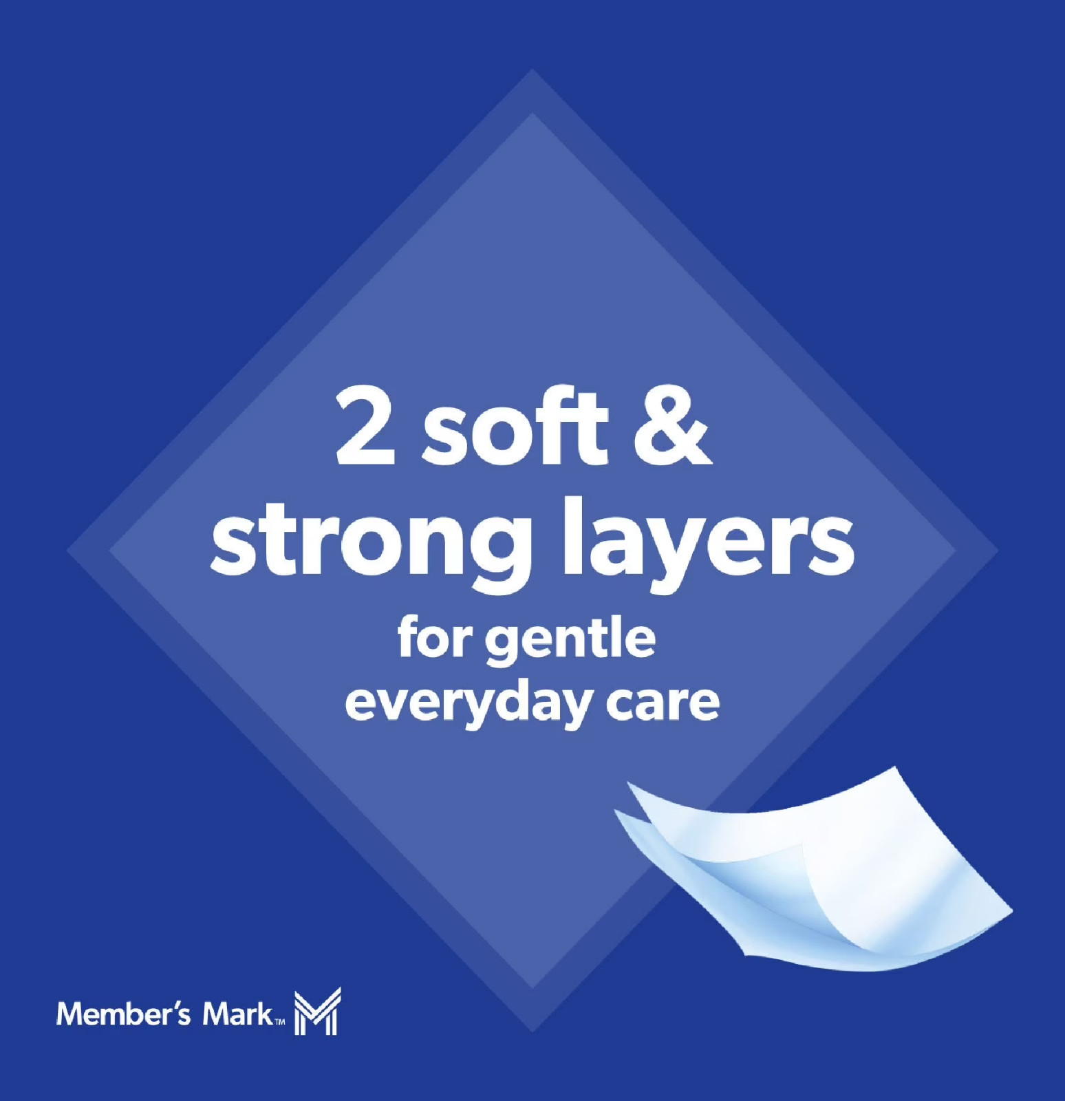 Member’s Mark Soft & Strong 2-Ply Premium Facial Tissues 12 Flat Boxes, 160 tiss gallery