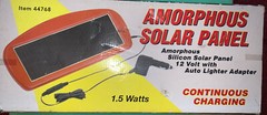Amorphous Solar Panel 1.5 Watt Trickle Charger 44768