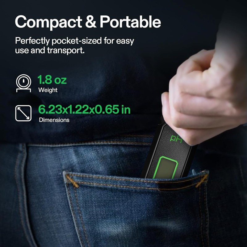 VIVOSUN Digital pH Meter, 0.01pH High Accuracy Pen Type pH Tester for Hydroponic gallery