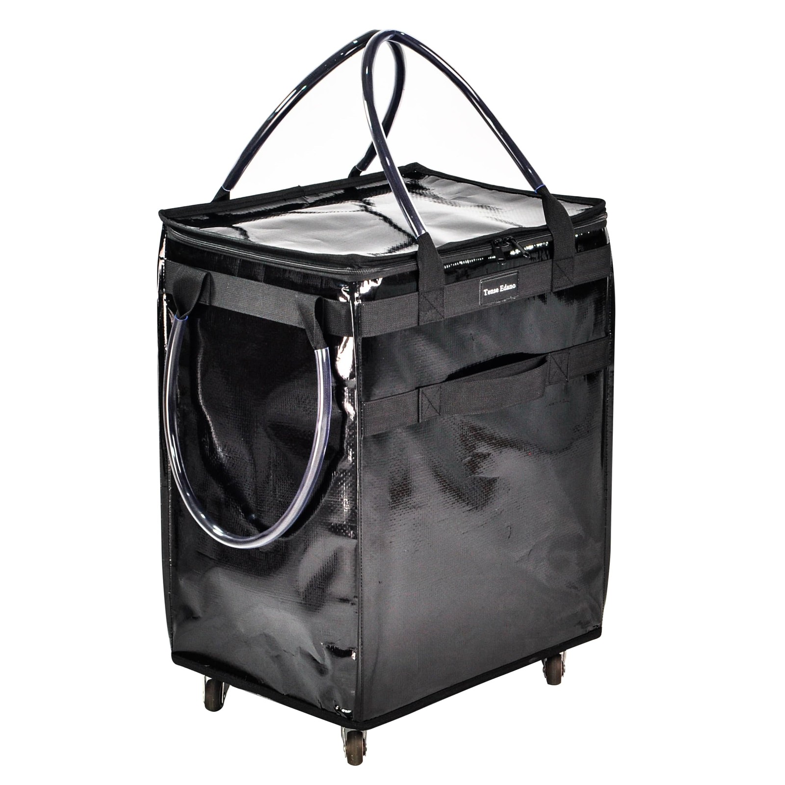 Reusable Grocery Bag On Wheels Large Capacity Shopping Trolley Foldable Rolli... gallery