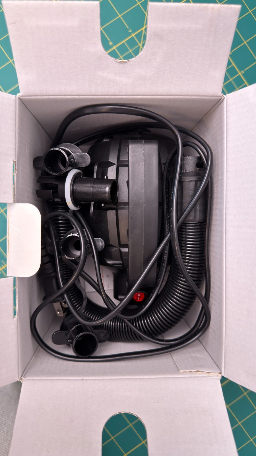 Floatie Kings High Power Electric Air Pump 110V 500W Pool Float Inflator 4 Tips gallery