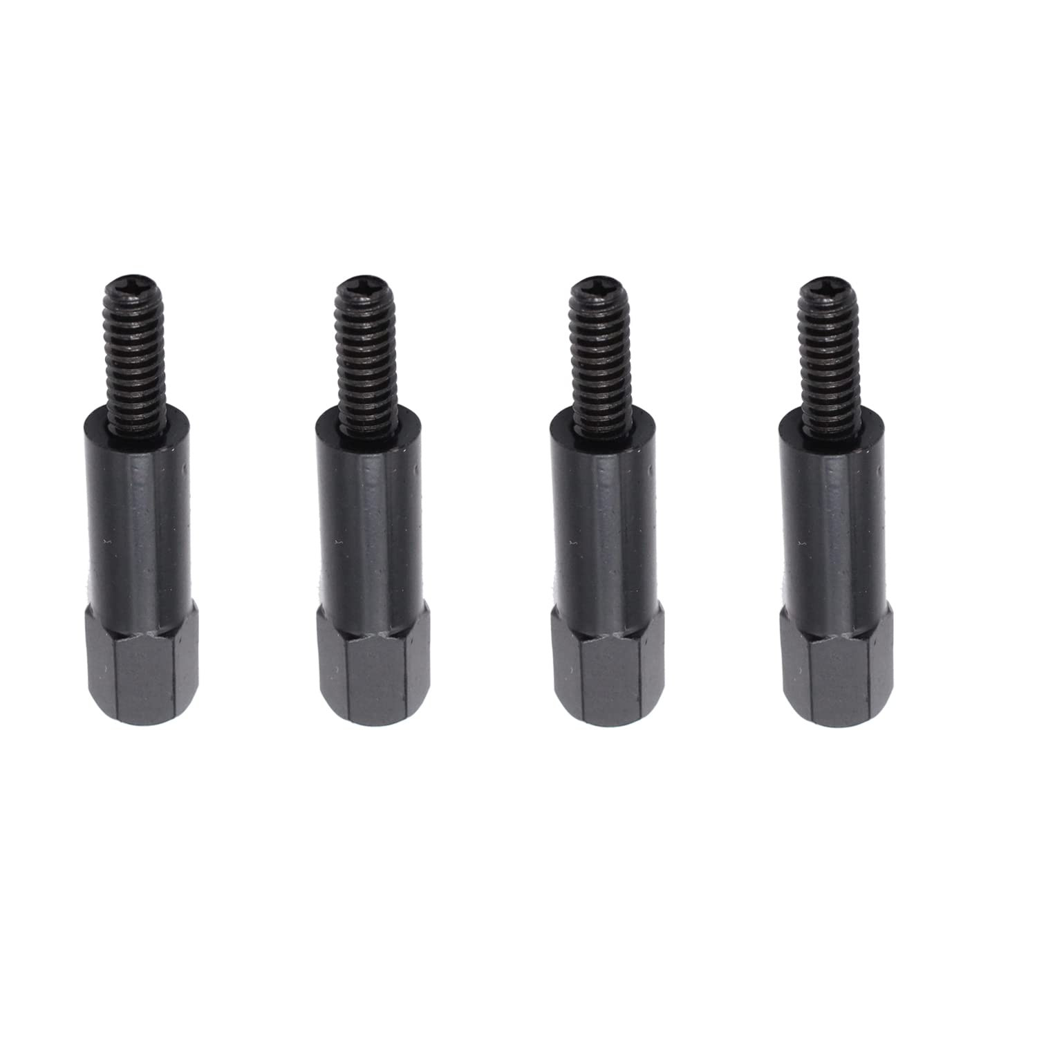 8Pcs Valve Cover Bolt Set Chrome Stud Kit Black Compatible for Chevy 283 305 327 gallery