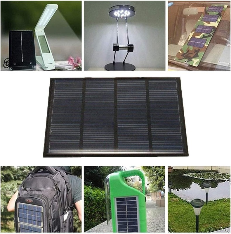 High Efficiency 1.5W 12V Solar Panel Cell Module - Compact & Lightweight Design gallery