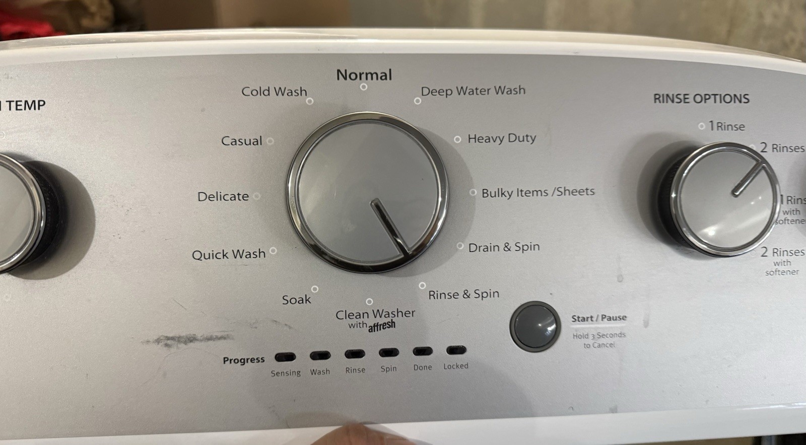 Whirlpool Washer Control Panel Board Switches & Knobs W10774112 gallery