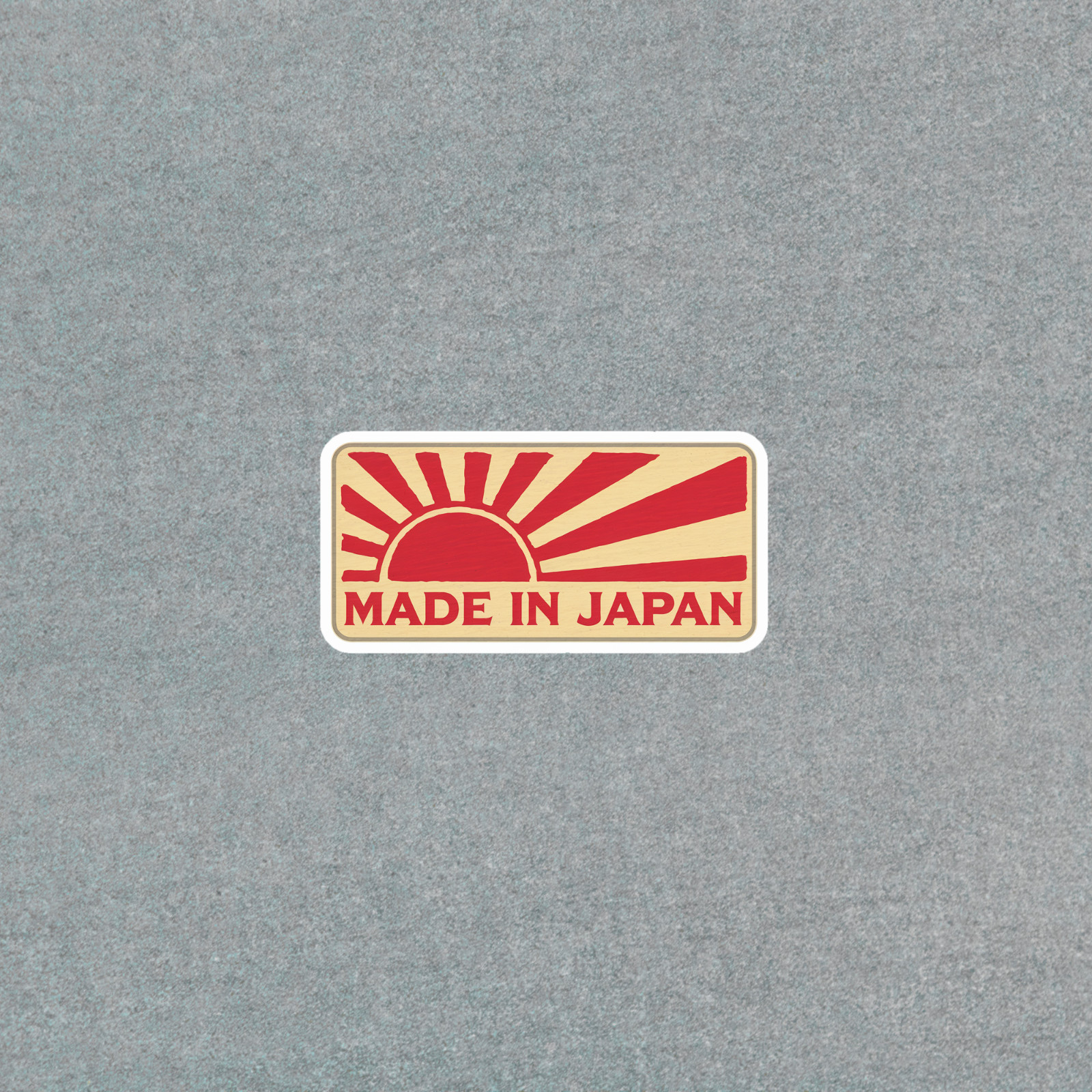 Made in Japan Sticker - Retro Rising Sun Flag Decal for JDM Car Enthusiasts #461 gallery