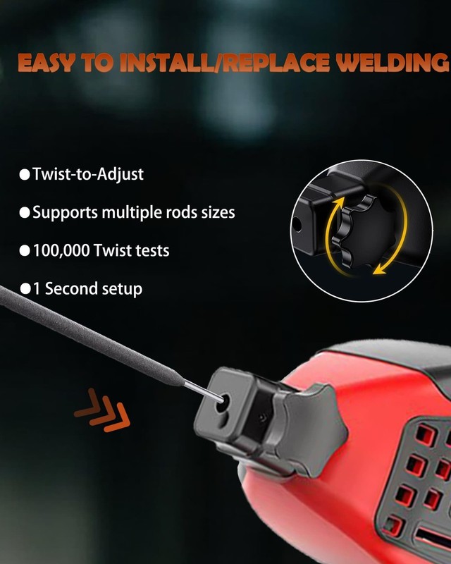 Portable Hand held Welding Machine for Metal, 20-120A 110V Electric Welding M... gallery