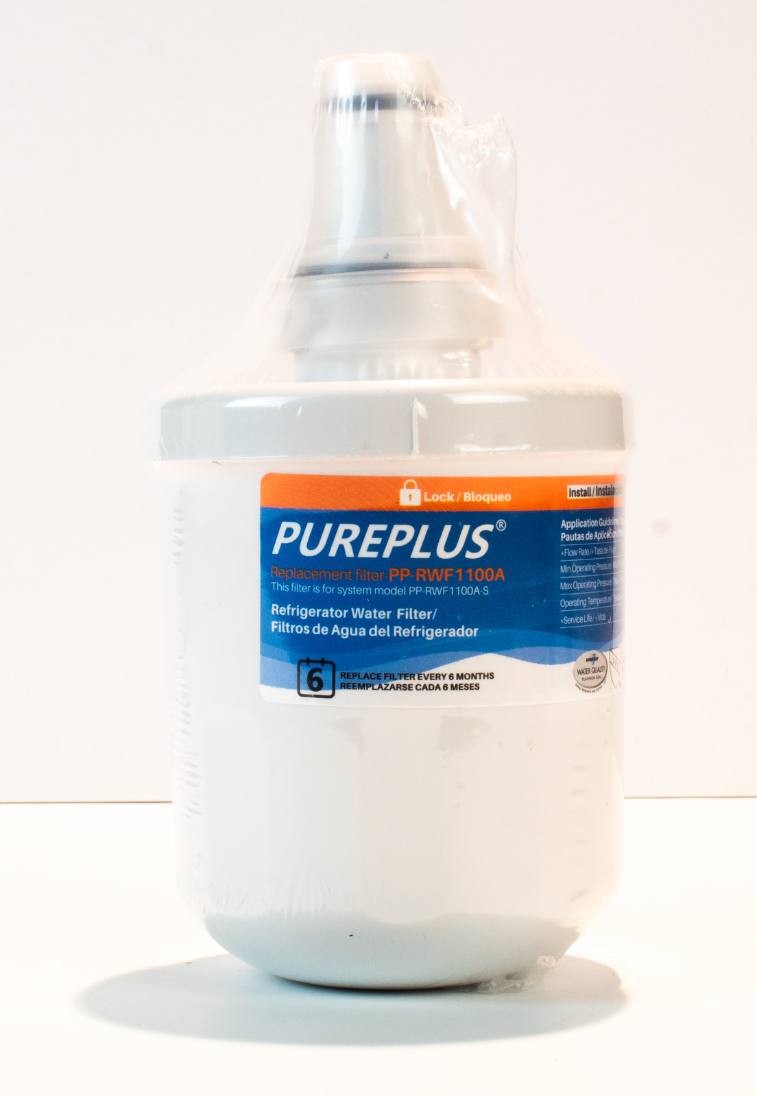 PUREPLUS Replacement Filter PP-RWF0100A Reduces 99% Chlorine Taste & Odor gallery