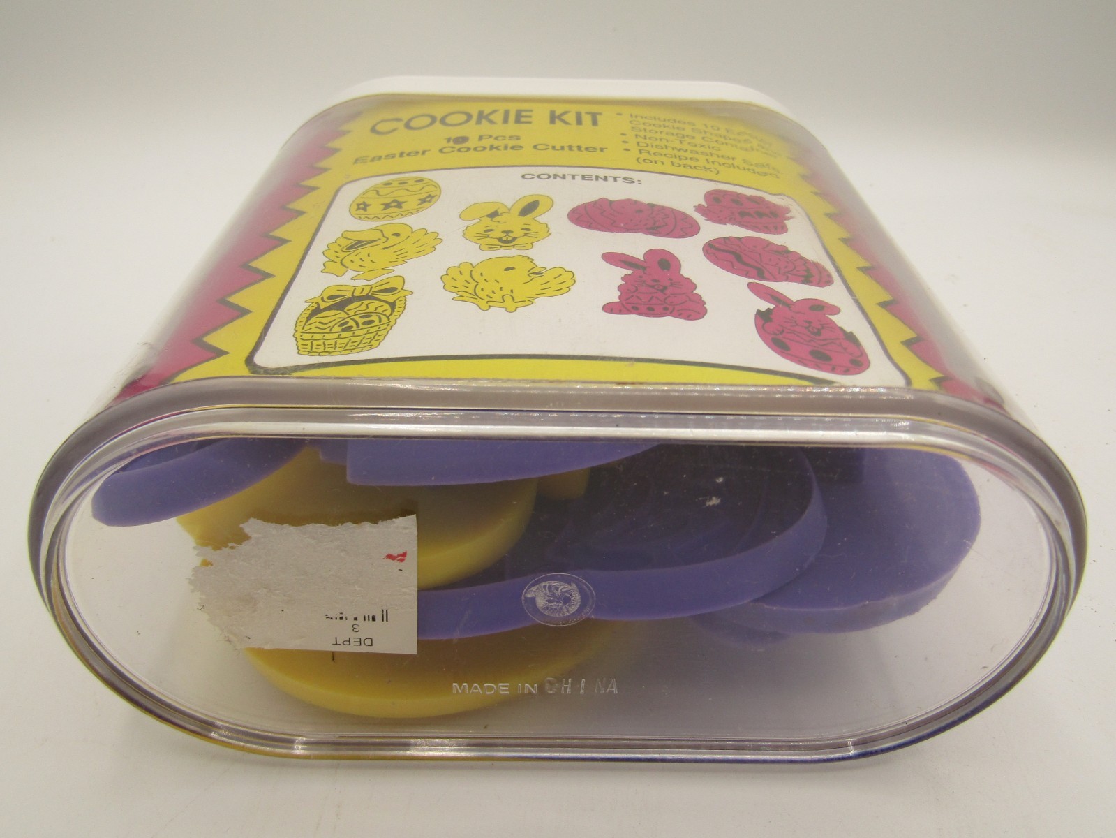 10 Piece Easter Cookie Cutter Set with Recipe. gallery