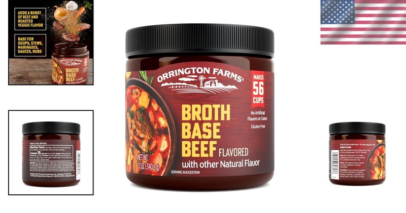 12 oz Easy Dissolving Beef Bouillon - Perfect for Soups, Sauces & Marinades gallery