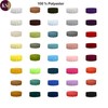 Premium Polyester Tablecloth Round 90" Retail & Wholesale +45 Colors available gallery