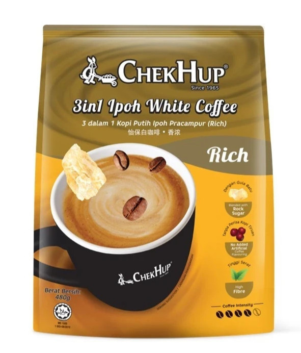 10 Pack Chek Hup 3 in 1 Ipoh White Coffee [Rich] (10 x12 Sachets ) EXPRESS gallery