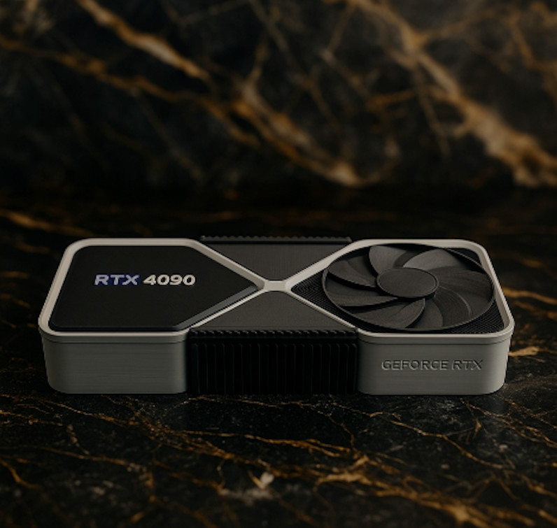 RTX 4090 Founders Edition Graphics Card 1:1 Scale Replica - Premium Fun Display gallery