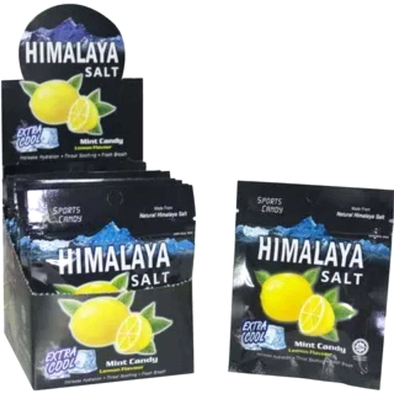 Himalaya Salt Sport Candy Lemon Mint - Hard Candy Refreshing Sweets Bulk Box gallery