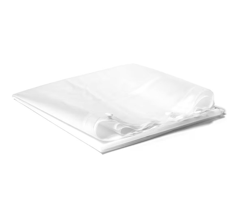 Hookless It's A Snap! PEVA Snap-In Replacement Shower Curtain Liner 70x54" Frost gallery