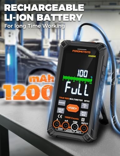 Digital Multimeter Tester 10000 Counts TRMS, Smart Multimeter MT03 gallery