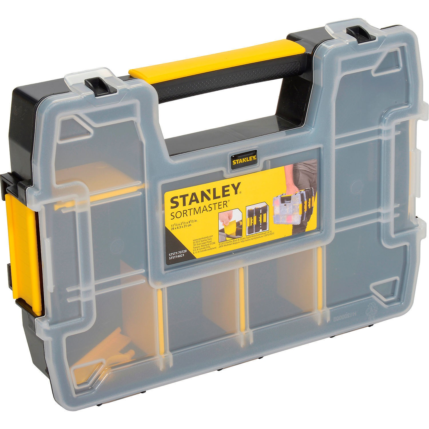 Stanley STST14021 Stanley Sortmaster Light 11-3/5x8-3/5x2-4/5 gallery