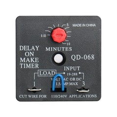 Adjustable Delay Timer Switch 10-Minute 110/240V Time Delay Relay – 10-Pack