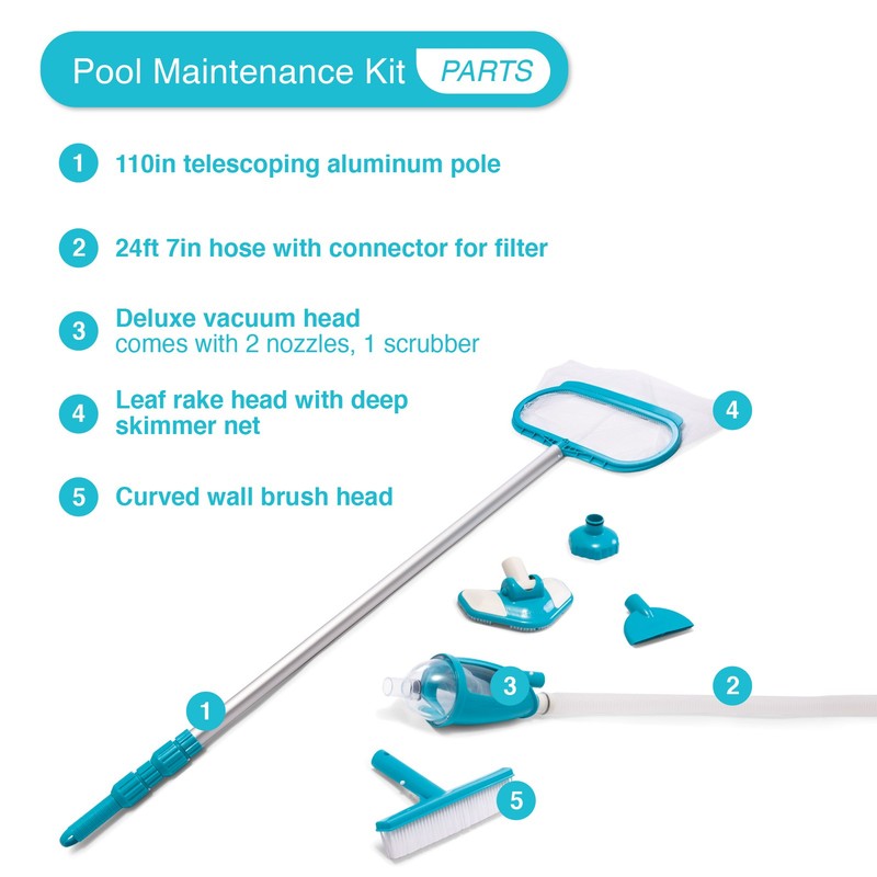Intex 32ft x 16ft x 52in Rectangular Ultra XTR Pool & Maintenance Kit (2 Pack) gallery