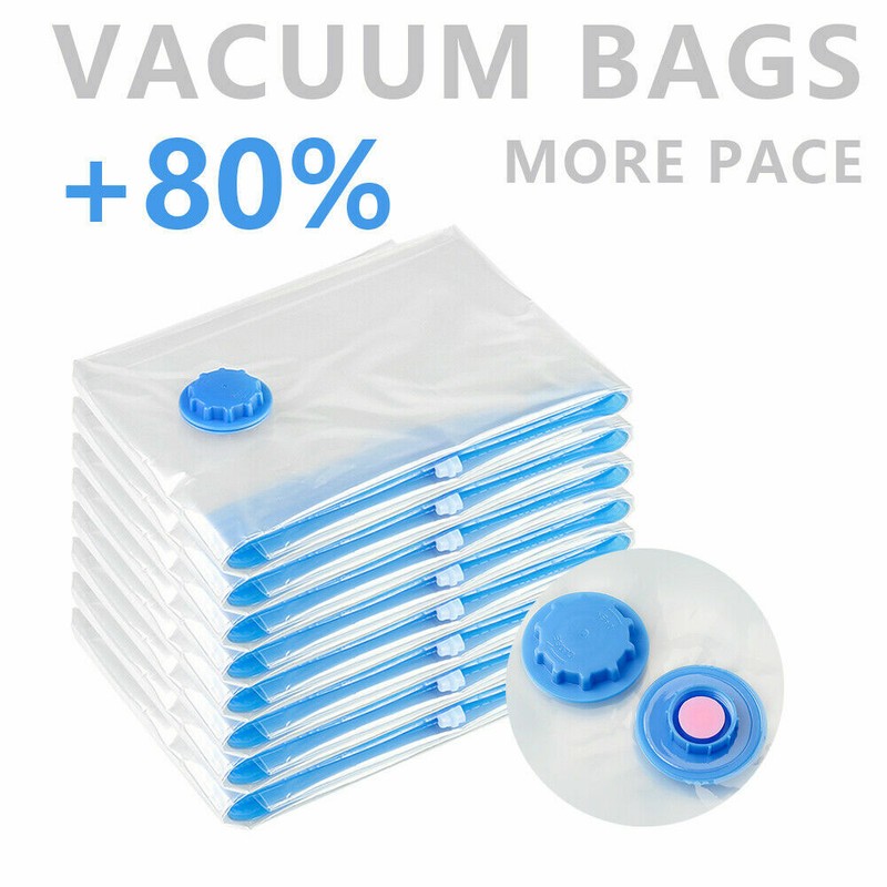 Durable 32x40" Extra Large Vacuum Storage Bags Travel Seal Organizer Space Saver gallery