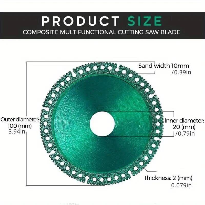 10PCS 100mm Indestructible Disc Grinder Indestructible Disc Cut Everything 4 in gallery