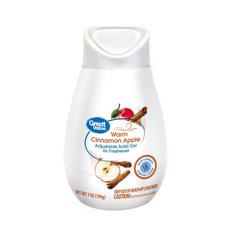 (6 pack) Great Value Adjustable Solid Gel Cone Air Freshener,Cinnamon Apple,7 oz gallery