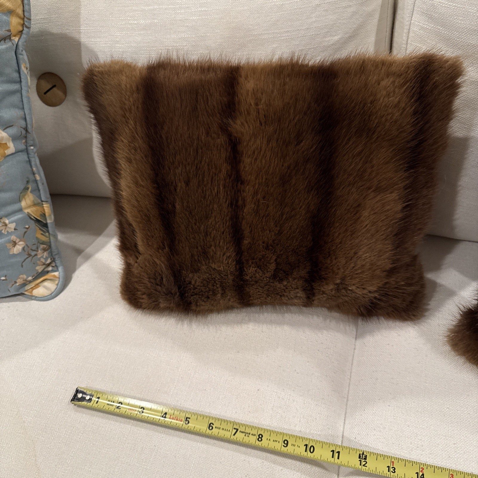 Two Real Mink Pillows gallery