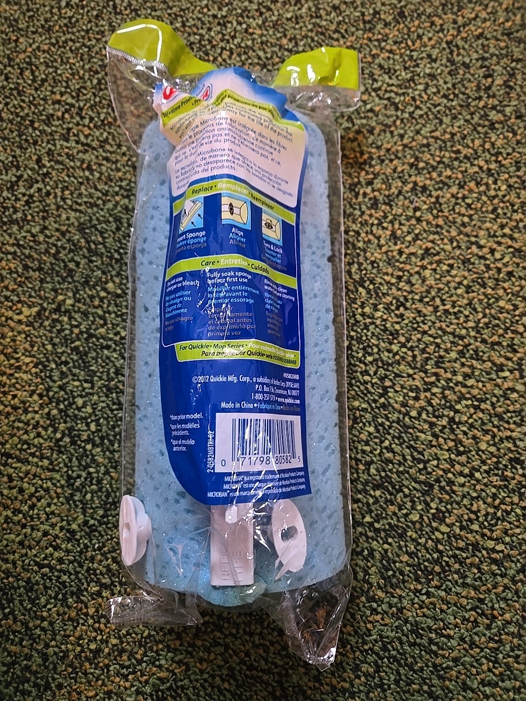 Quickie Homepro Roller Mop Refill Type M Fits Mop #058MB gallery