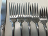 ONEIDA LOUISIANA ORNATE ROSE Flatware 4 DINNER FORKS 2 KNIVES 3 SALAD FORKS 9PC gallery