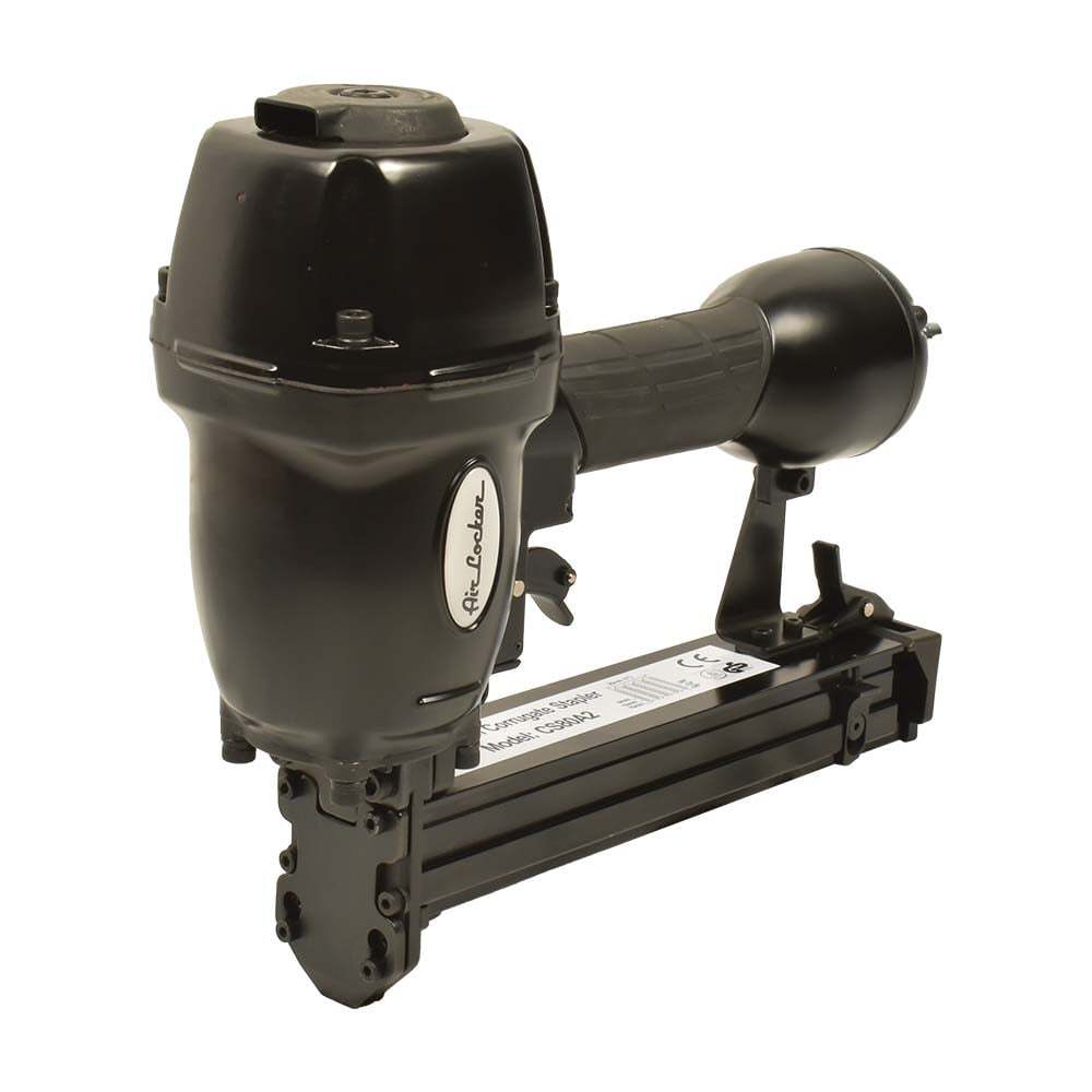 Air Locker CS80A2 1 Inch Crown Corrugated Stapler – 25 Gauge gallery
