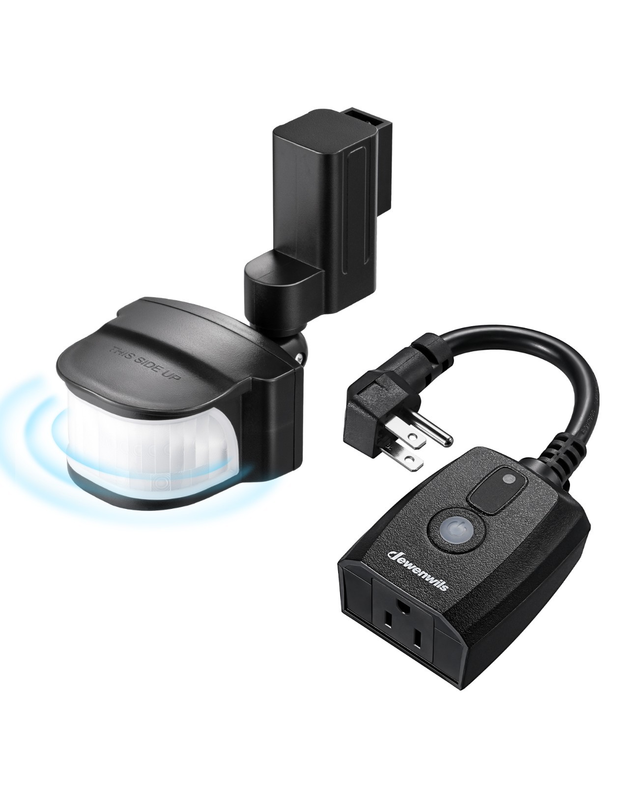 DEWENWILS Motion Sensor Outlet Indoor Outdoor 50FT Range 100FT Wireless gallery