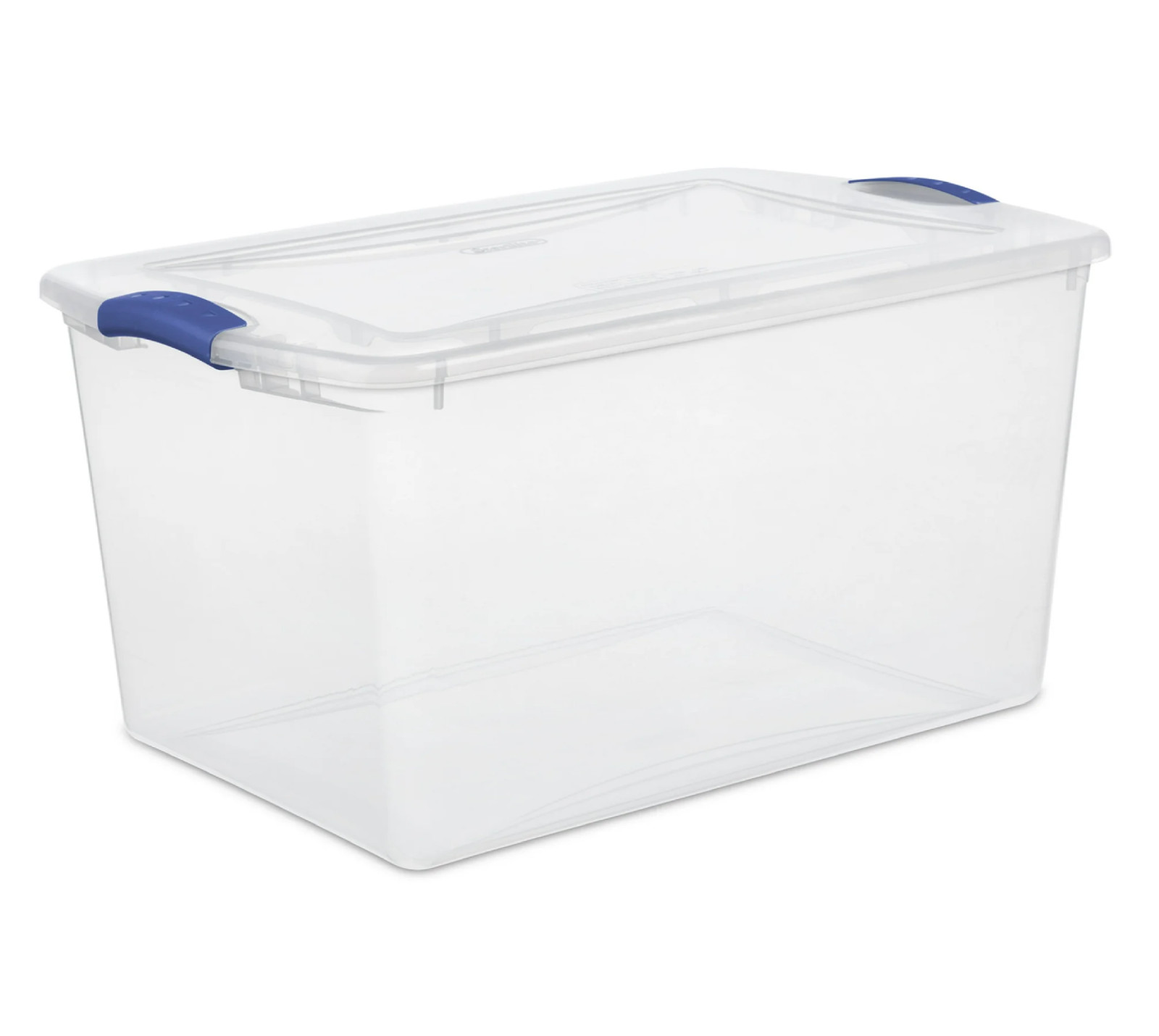 (Pack of 1) Stackable Plastic Tote Box Storage Containers Bin 66 Quart, Storage gallery